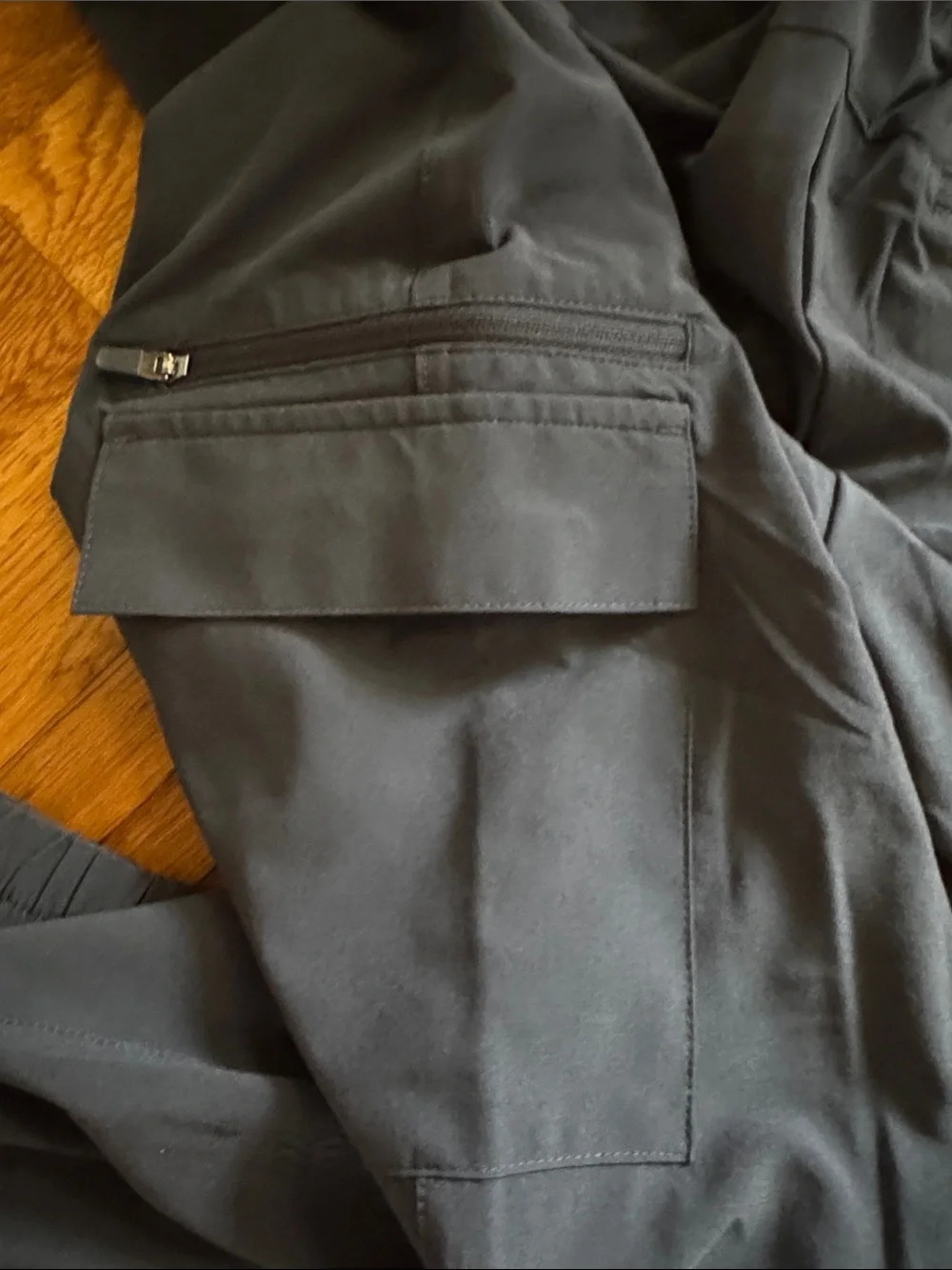 all in motion Women’s Navy Elastic-Waist Cargo Joggers Pants active ankle - Picture 6 of 6
